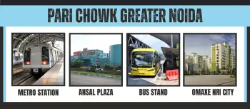 Pari Chowk Gr Noida, Metro, Petrol Pump